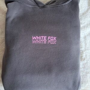 WhiteFox Hoodie- Charcoal Gray